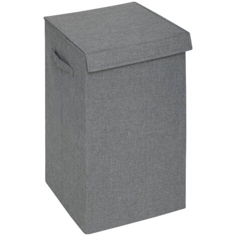 Cesto per biancheria colorama grigio 74l - 5five