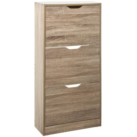 Scarpiera 5five Simply Smart Naturale Legno 115 x 60 x 24 cm