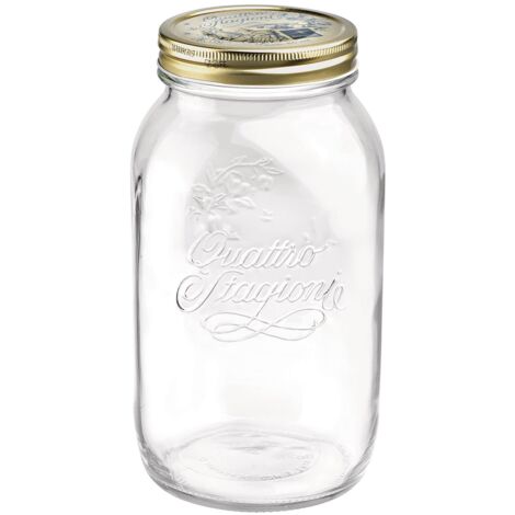 Barattolo 4 Stagioni 1,5 Con Caps Vetro Borosilicato (1/3)