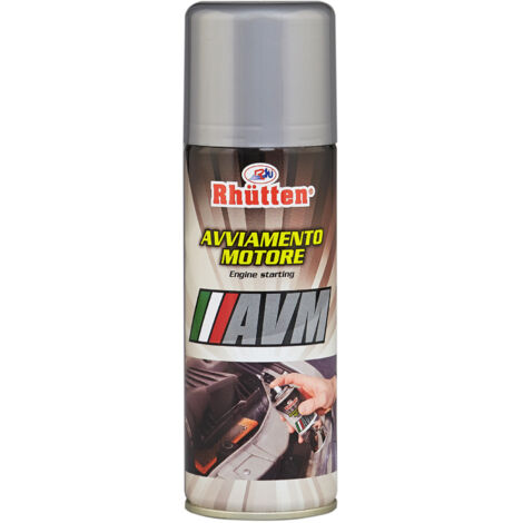 AVVIAMENTO MOTORE SPRAY 200 ML AUTO SET 5 PEZZI - RHUTTEN
