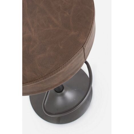 SGABELLO BAR PIPER MARRONE VINTAGE