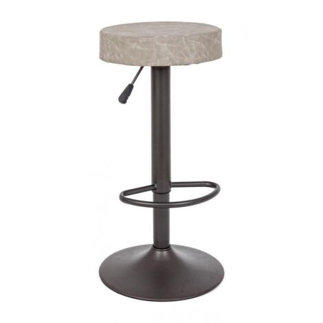 SGABELLO BAR PIPER GRIGIO CHIARO