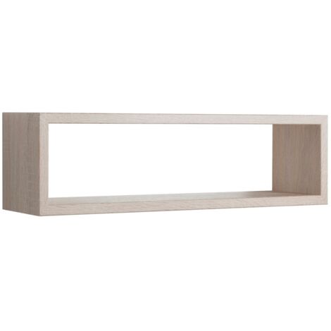 Mensola parete rettangolare rovere scaffale salotto soggiorno camera Regolo