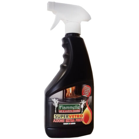 PULITORE P/VETRI CAMINI&STUFE ML750