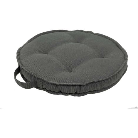 Cuscino trapuntato per sedia tonda Etienne in poliestere 230 gr idrorepellente per interno ed esterno -Beige / 1 Pezzo