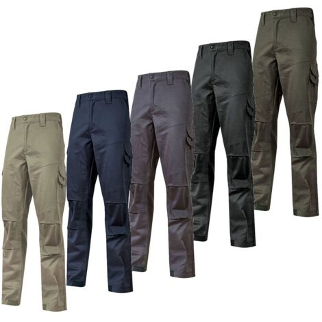 PANTALONE LAVORO 240GR.BLU TG.XXL