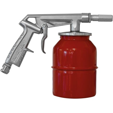 PISTOLA PER SABBIATURA MINI CON SERBATOIO 1000 CC (1/2)