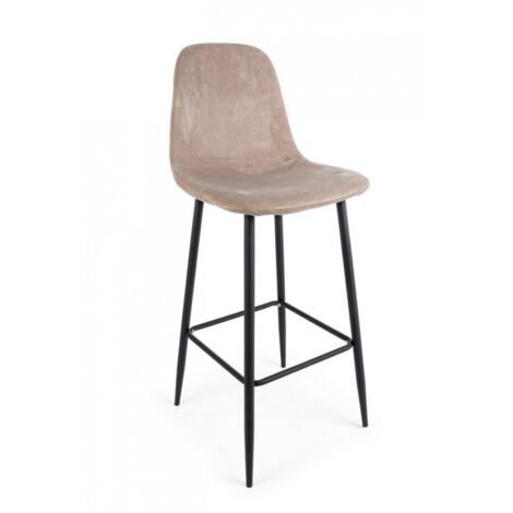 Tavolino Sgabello Da Esterno Di Design In Resina Beige 38 H42 Cm Fade Low Stool M24079112