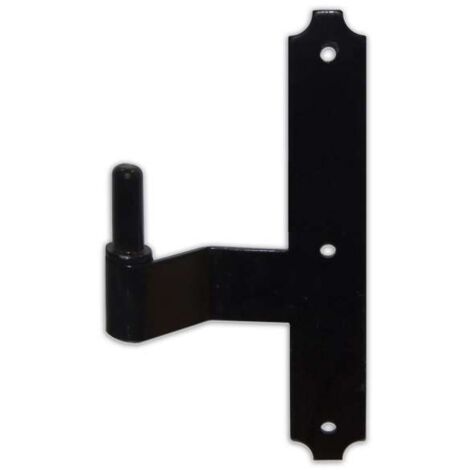 Masidef Cardine a Sbalzo Destro - Verniciato Nero - L.180 mm