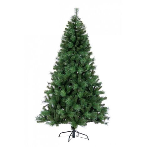 VidaXL Albero di Natale Artificiale con Base Nero 240 cm PVC | Leroy Merlin