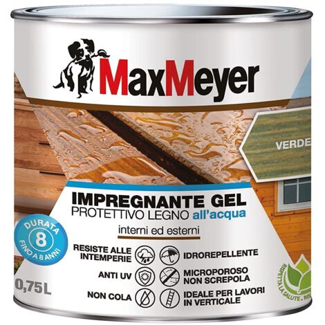Impregnante Acqua Gel Verde Litri 0,75 (1/5)