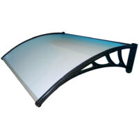 Pensilina Alveolare Trasparente per Esterno cm 100x80