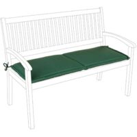CUSCINO PANCA 2 POSTI VERDE SCURO