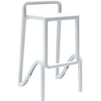 SGABELLO EOLO IN POLIPROP.BIANCO