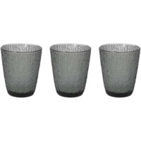 Set 3 Bicchieri Davor cc.280 colore Grigio