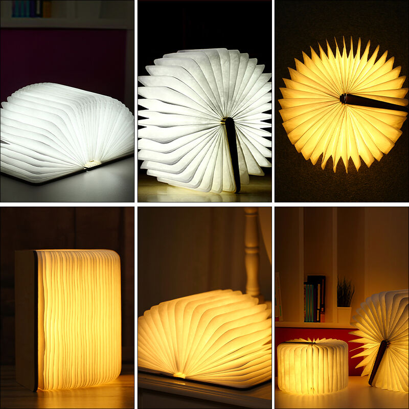 flexible 4 LED Leselampe sehr hell Reise Urlaub lesen Lampe Buchlampe Licht 