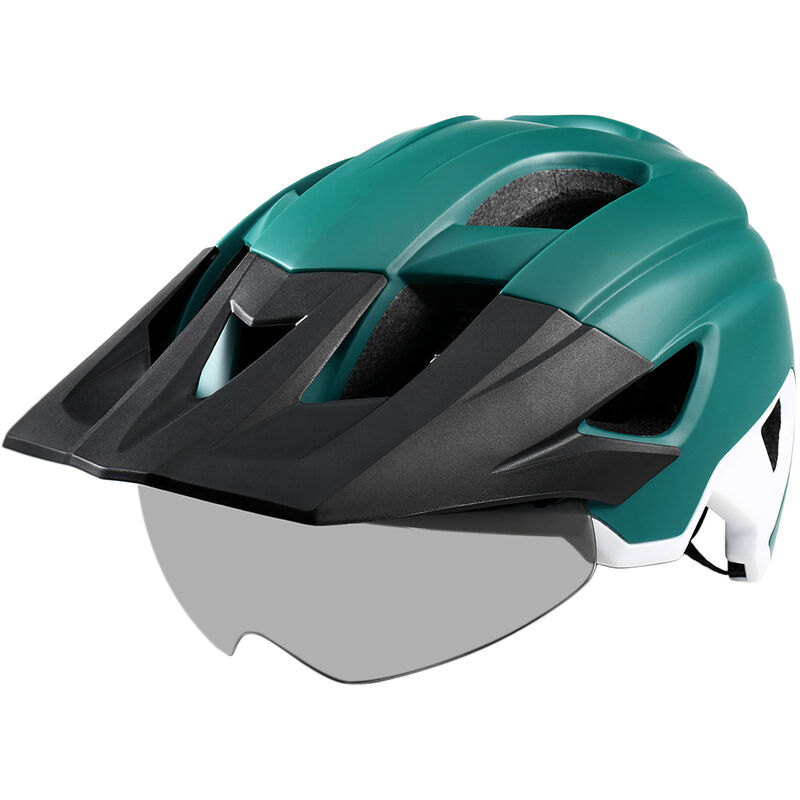 der winddichtes MTB-Fahrrad Helme mit Schutzbrille fährt Sicherheit Fahrradhelm 