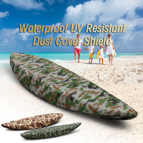 Kajak Abdeckung Wasserdicht Abdeckplanen Kanu Boot Bootsplane UV-Schutz Cover 