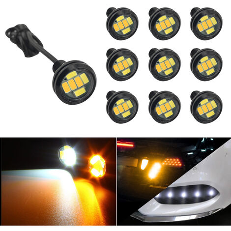 Whitelight Auto Tagfahrlicht Super Bright Led-Licht 12v Auto Bremslichter Lampe 
