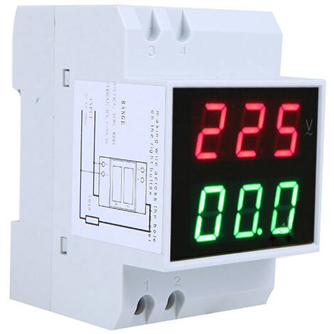 12V Digital Led-Anzeige Spannung Test Meter Detektoren Elektromobil Volt Anzeige 