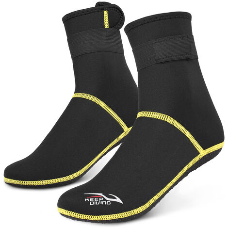 Neopren 3mm Tauchsocke SchwimmenDinghy Segeln Warme Neoprenanzug Socken 