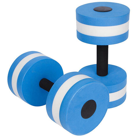 2 x 2 kg Kurzhanteln 2er Set Hanteln Gewichte Fitness Aerobic hochwertig Blau