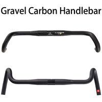 420-555mm Gravel Lenker Big Flare Bar Cyclocross Carbon Fiber Fahrradlenker N7B8 