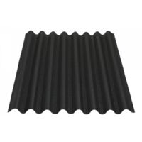 Kit Placa asfáltica EASYLINE (6 m2 útiles de cubierta) Color Negro - Negro sombreado