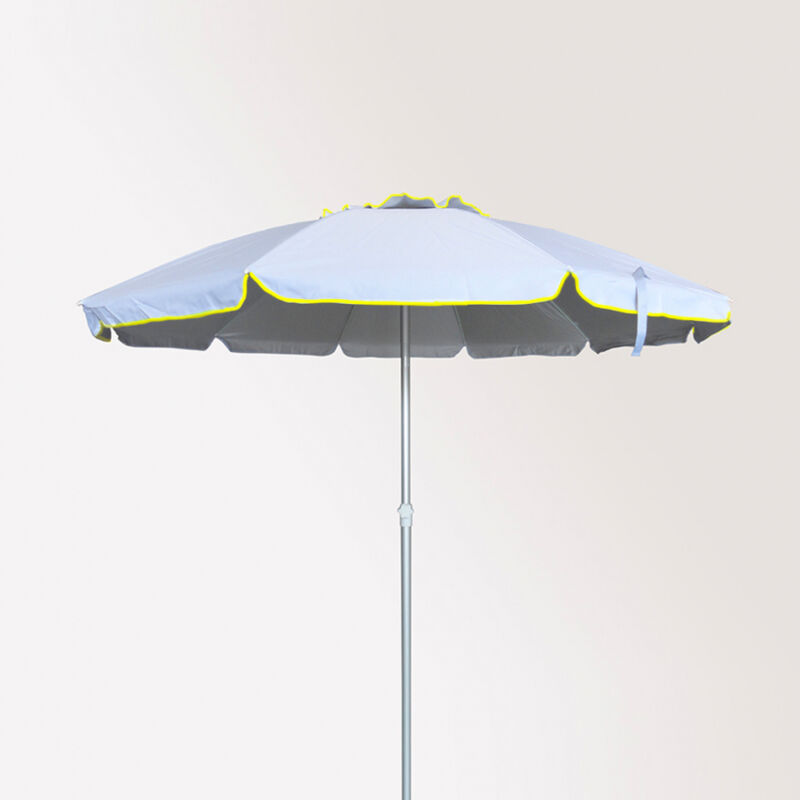 Ombrellone Da Spiaggia Nerone - 240cm, Telo In Poliestere - Foto 6