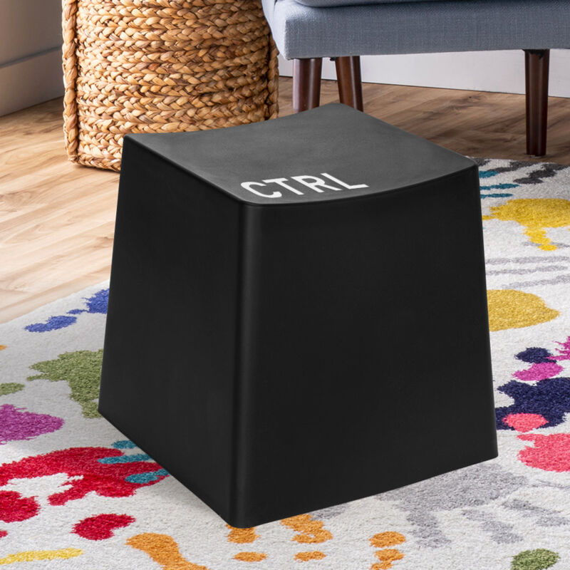 Pouf in plastica sgabello sedia tastiera computer pc ESC