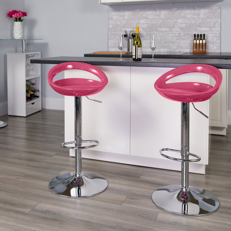 Sgabello Grand Soleil SPIDER per bar cucina alto fisso girevole regolabile  poggiapiedi