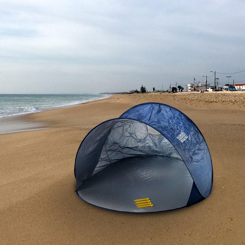 Tenda parasole 2 posti da spiaggia mare TendaFacile campeggio camping  Colore: Blu