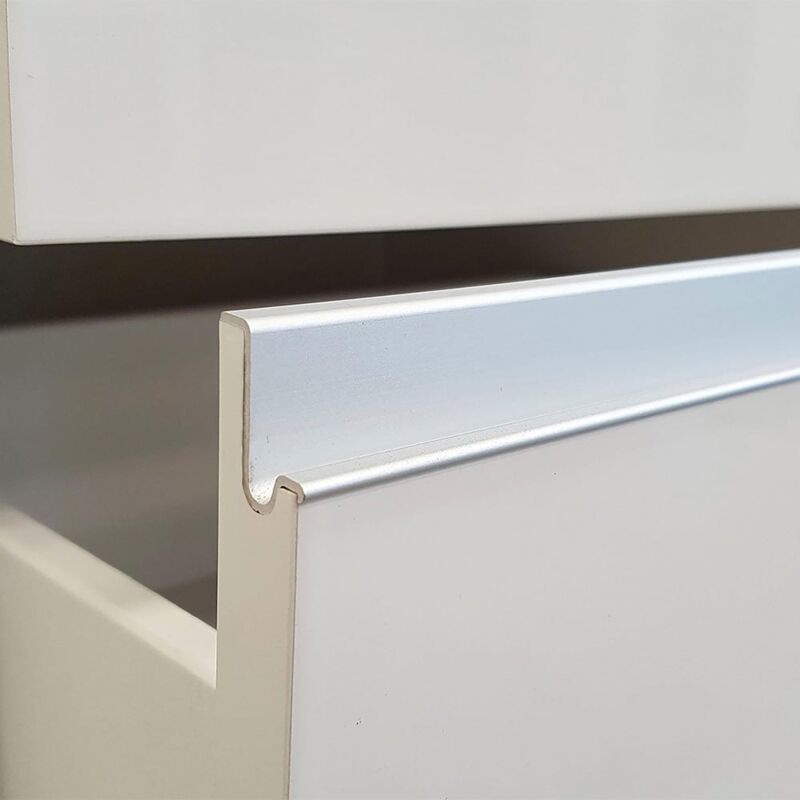 Credenza madia 3 ante 150cm bianco lucido ingresso soggiorno Magic Lawe