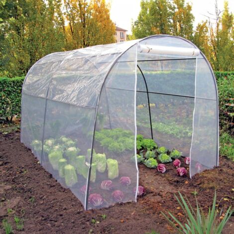Serra da giardino 200x300xh180cm a tunnel in PVC fiori piante Orto L
