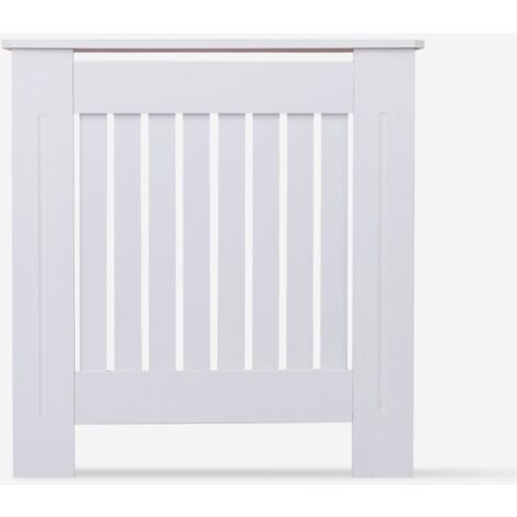 Mensola Per Termosifone Senza Foratura - Copricalorifero In Alluminio Bianco 50cm - Foto 6