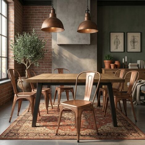 Industrial Chic Mobili Da Ufficio Vintage Vintage Sedie Design