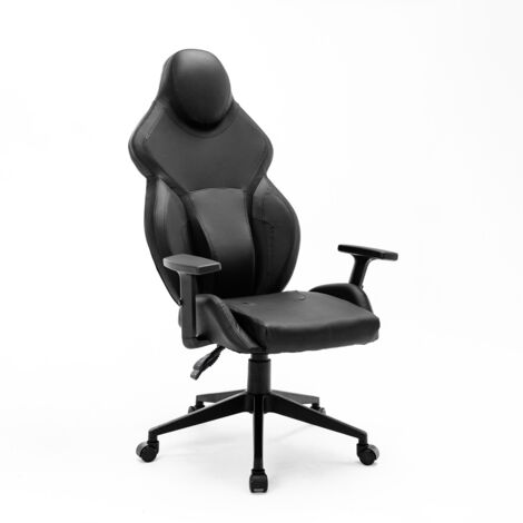 Portimao Sedia gaming ergonomica similpelle nero sportiva regolabile