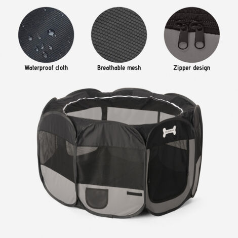 Recinto Pieghevole Per Animali Domestici - Box Portatile Per Criceti, Conigli, Gattini E Cuccioli - Foto 2