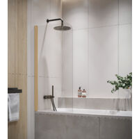 Badewanne Torino 5mm mit Nanobeschichtung - Gold - 60 x 140cm Du