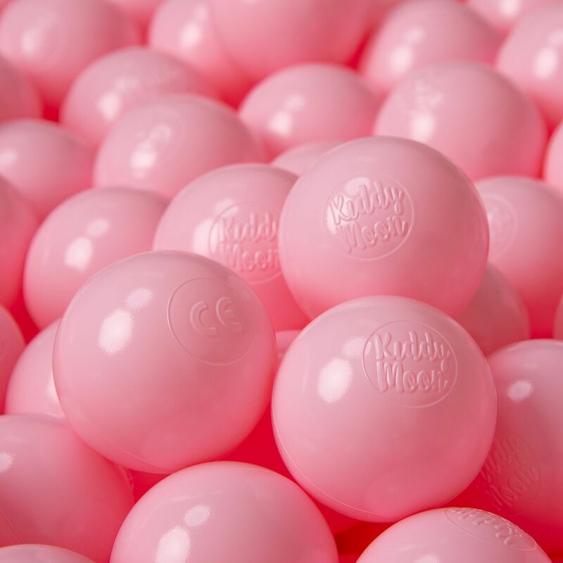 Piscina palline bambini morbida di colore rosa