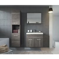 Meuble de salle de bain Montreal 60 cm - Bodega - Ensemble salle de bain - Bodega, gris