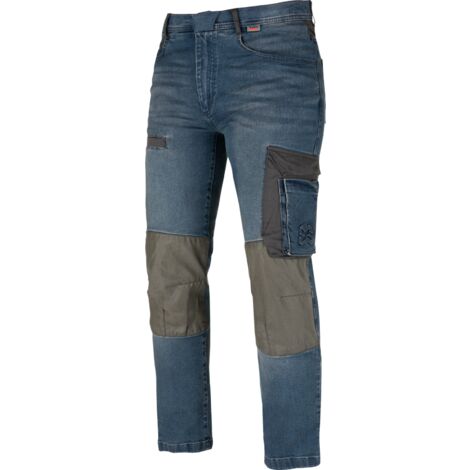 Jeans de travail Janus Würth MODYF bleu/gris 50