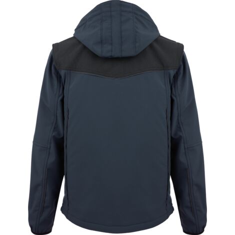 Veste Softshell Stretch X Würth MODYF bleue marine  4XL
