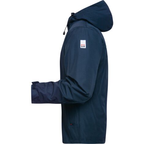 Würth MODYF Parka De Travail 3-en-1 Tallin Noir - Veste Hiver Imperméable Respirante Avec Polaire Amovible