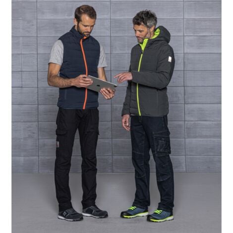 Gilet de travail Matelassé Moon Würth MODYF Marine/Orange M