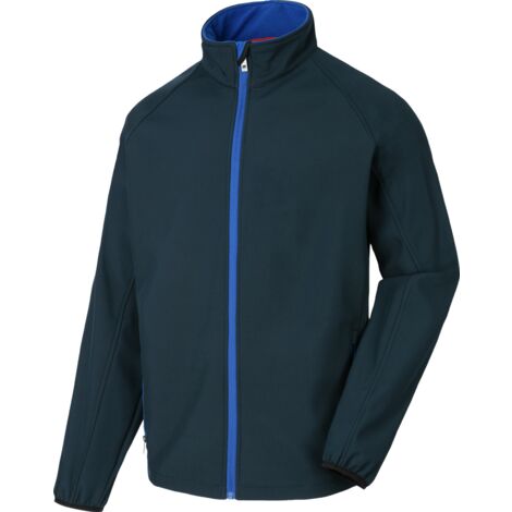 Softshell de travail Simply Würth MODYF Bleue Royale  3XL