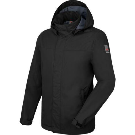 Würth Modyf – Veste de travail coupe-vent hydrofuge XXL – 2 poches zippées – Capuche ajustable – Respirabilité 5,000 MVP