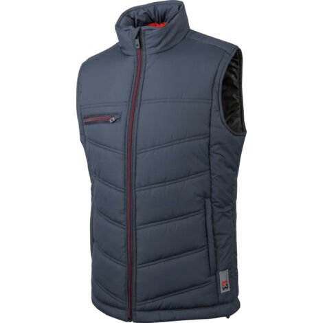 Gilet de travail matelassé Würth MODYF New Craft bleu S