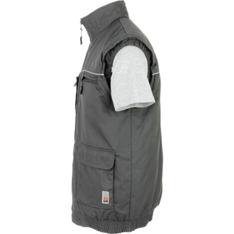 Gilet de travail matelassé Classic Würth MODYF gris XL