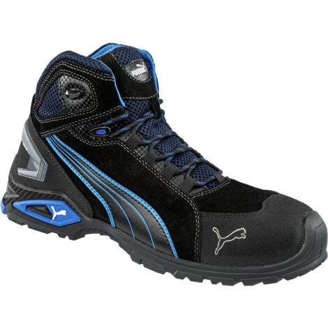 Chaussures de sécurité S3L FO SR Rio Puma noires/bleues 47